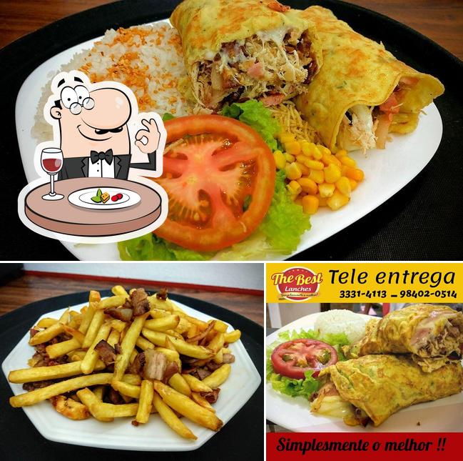 Platos en The Best Lanches