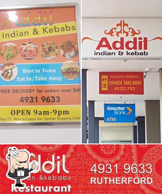 Addil Indian & Kebab Restaurant in Rutherford - Restaurant menu and reviews