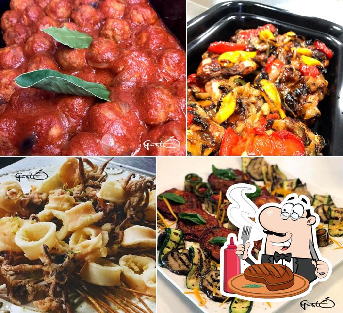 Gastronomia Gustò serve pasti a base di carne
