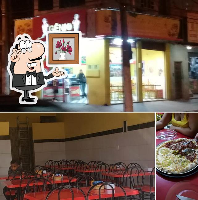 O interior do Gênio da Esfiha