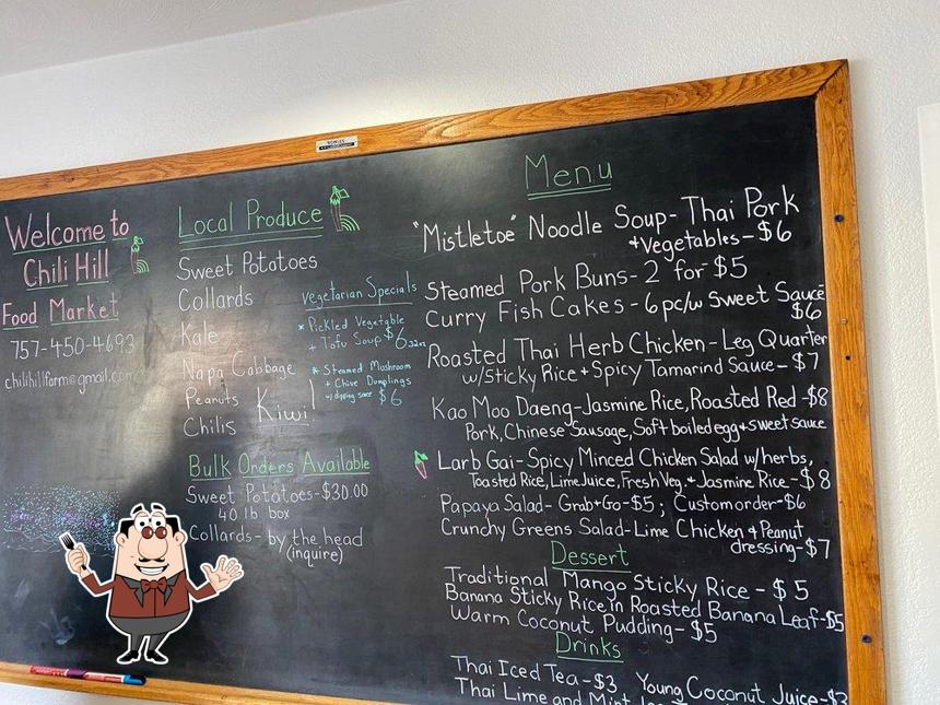 Chili Hill Food Market in Smithfield Restaurant menu and reviews
