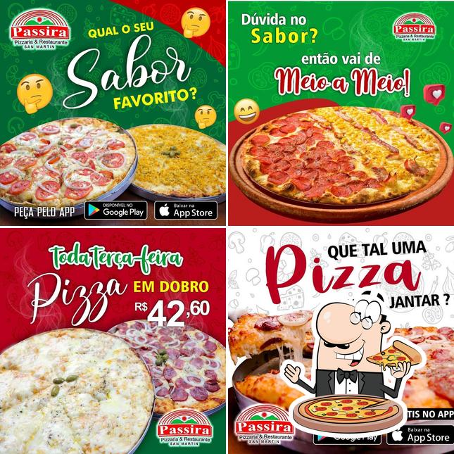 Peça pizza no Passira San Martin - Pizzaria & Restaurante