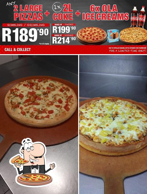 Pide una pizza en Roman's Pizza Soshanguve Crossing