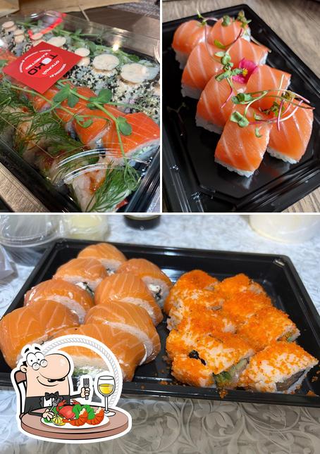 Попробуйте блюда с морепродуктами в "TOKO Sushi"