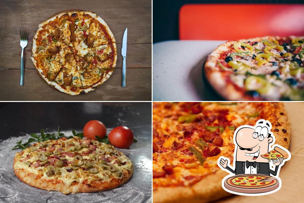 Pide diferentes formatos de pizza