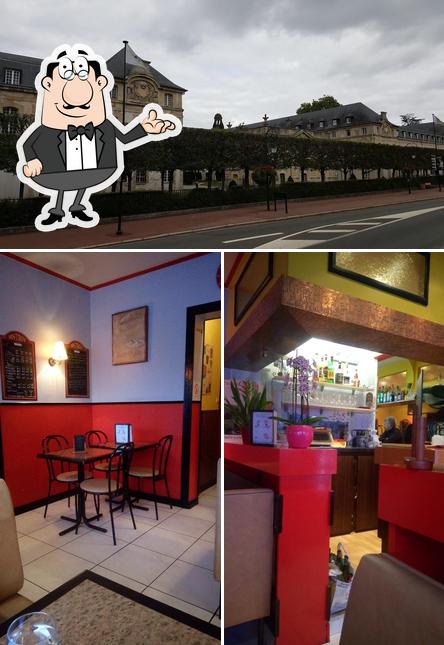 Voici l’image représentant la intérieur et extérieur sur Bar Au Rendez-Vous Des Amis Brasserie