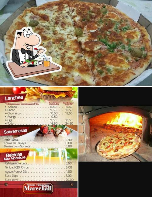 Comida em Marechall Pizzaria & Grill