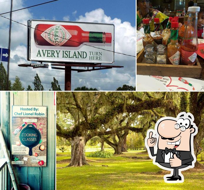 TABASCO Restaurant 1868, LA329 in Avery Island Restaurant menu and