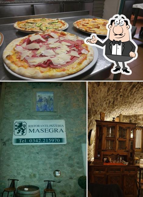 La immagine della interni e pizza di Pizzeria Ristorante Masegra