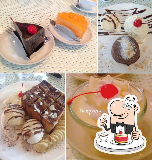 "Rabbit Cafe" представляет гостям большое количество сладких блюд