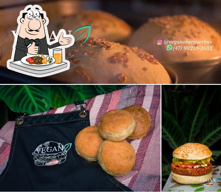 Comida em Vegano Burguer