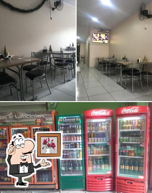 O interior do Super Pão