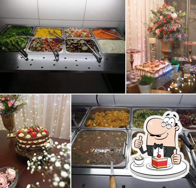 Buffet e Restaurante Skoda provê uma gama de sobremesas