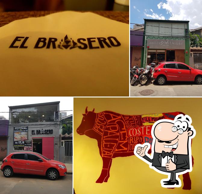 Here's a photo of El Brasero