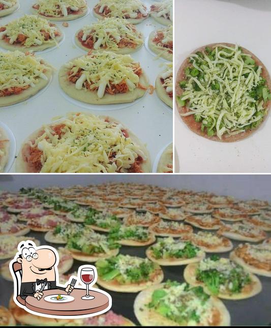 Comida em Mini pizza da verla