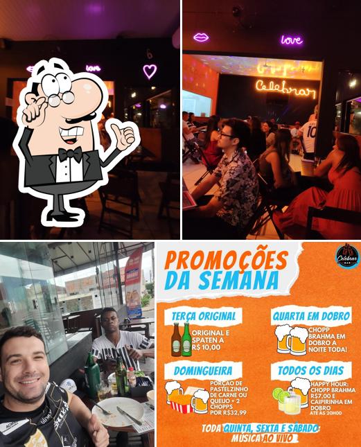 Bar Celebrar em Lins Happy Hour, porções deliciosas e cerveja gelada