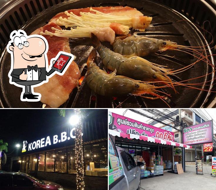 Mira las fotos que muestran exterior y comida en Korea BBQ