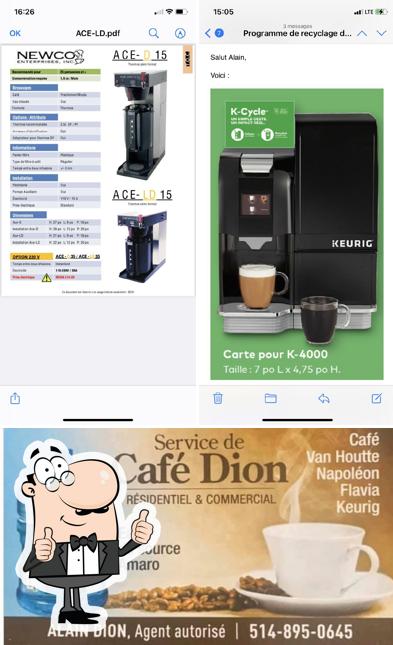 Voir cette image de Service de Café Dion ( Livraison Résidentiel et Commercial Eau Amaro et Cafés en grains et K-Cups )