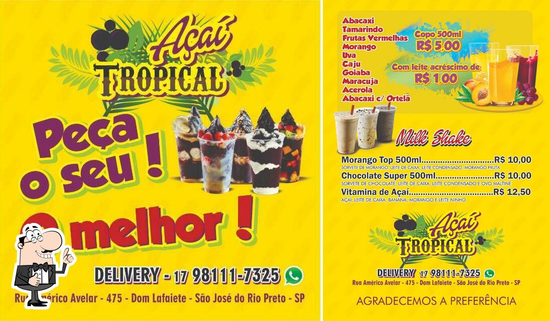 Look at the pic of Açai Tropical