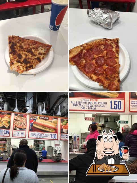Try out pizza at Costco Bakery