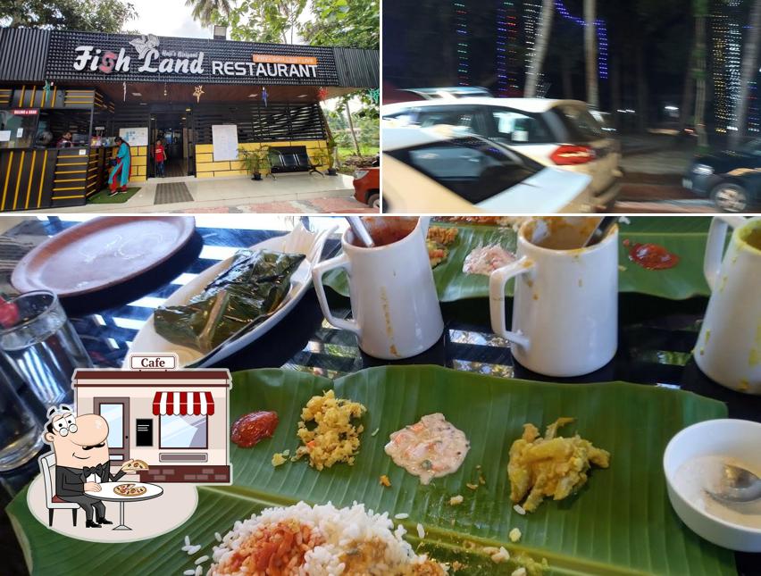 The picture of Fish Land Restaurant Nilamel’s exterior and food