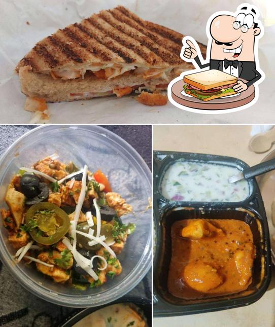 Grilled cheese sandwich at FreshMenu