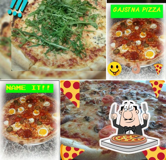 Scegli una pizza a Okrepčevalnica Gaj, Rekreacija Gaj d.o.o