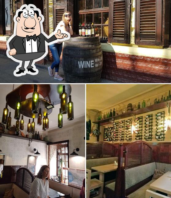 El interior de Wine Bar SANCHO Tasting & Shop