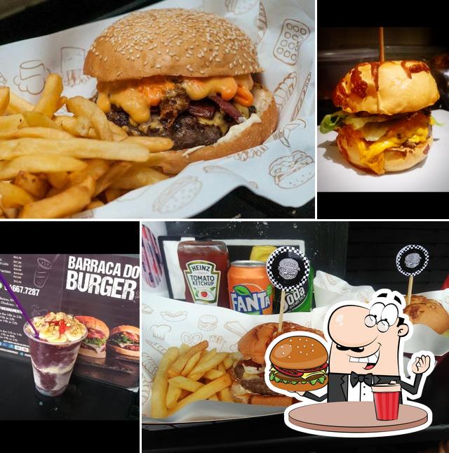 Os hambúrgueres do Barraca Do Burger irão saciar diferentes gostos