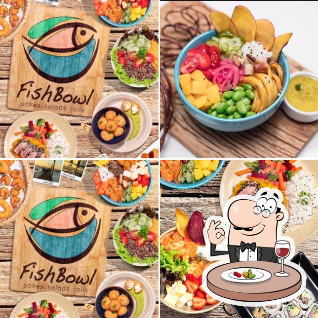 Comida em FishBowl Poke Sushi Vila Mariana