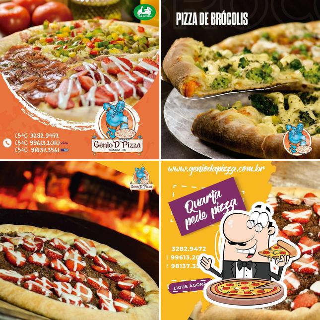 Consiga pizza no Gênio da Pizza