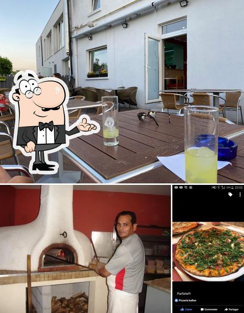 La photo de la intérieur et pizza concernant Balkar