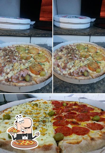 Peça pizza no Pizzaria La Nona