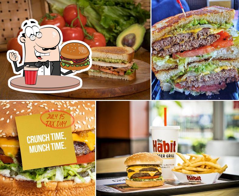 Try out a burger at The Habit Burger Grill