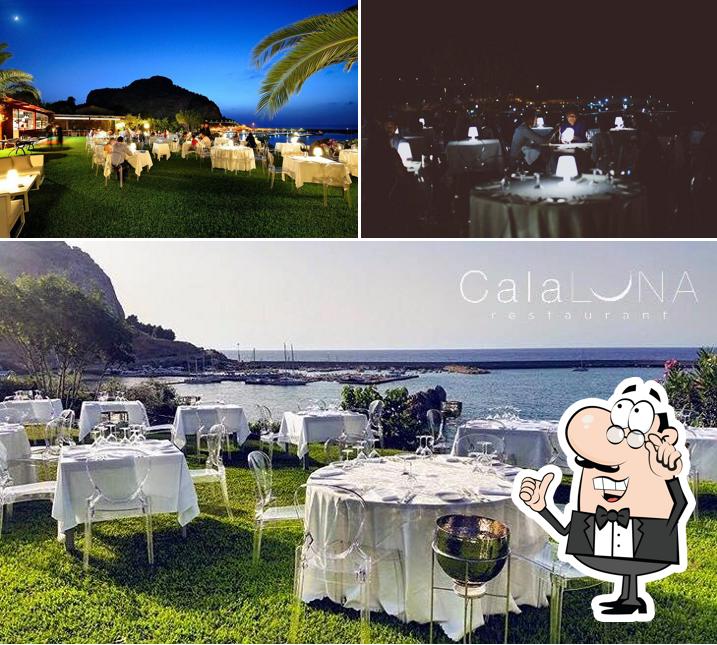 Gli interni di Cala Luna Restaurant - Cefalù