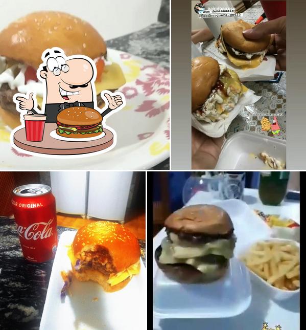 Delicie-se com um hambúrguer no FoodBurguers GM 425