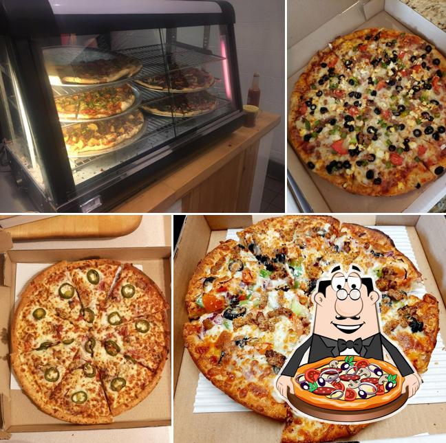 A Mr. Pan Pizza, vous pouvez prendre des pizzas