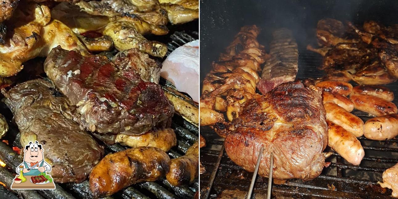 Desfrute da variedade de refeições de carne