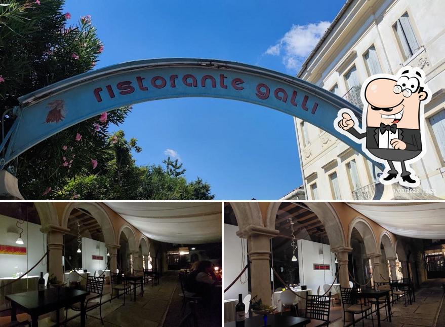 Guarda la immagine che presenta la interni e esterno di Ristorante Galli