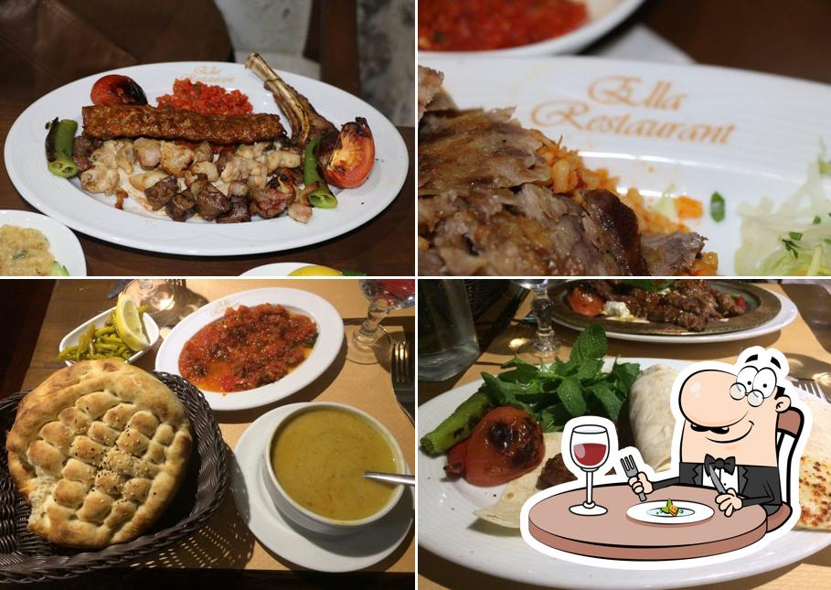 Plats à Restaurant Ella