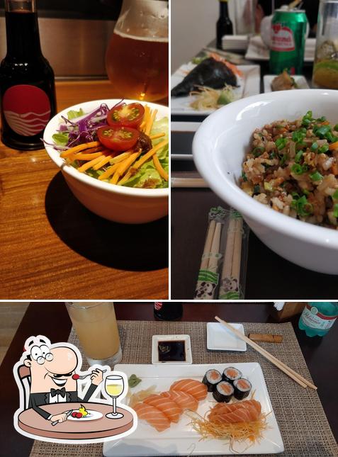 Comida em MIZU: Teppans e Sushis