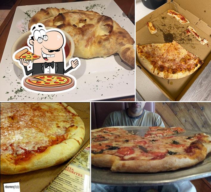 Elige una pizza en Ken & Mike's Pizza Pasta & More