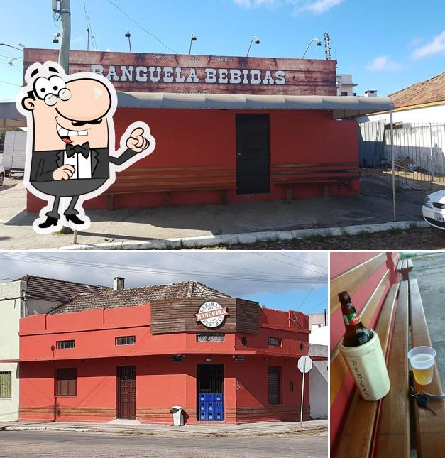 A ilustração do Banguela Bebidas’s exterior e cerveja