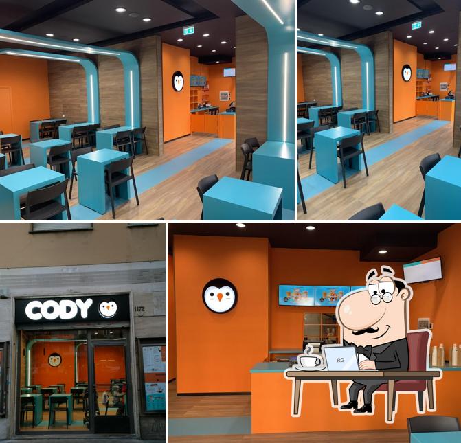 Gli interni di Cody Sushi - Pokè Tuscolana