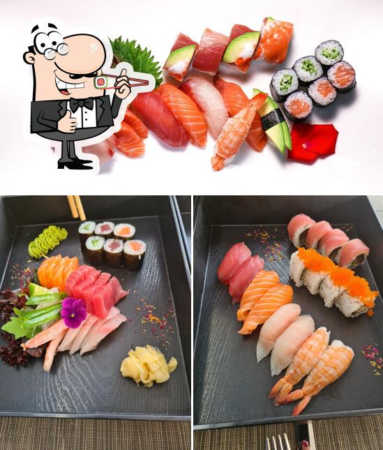 Essayez de nombreuses options de sushi