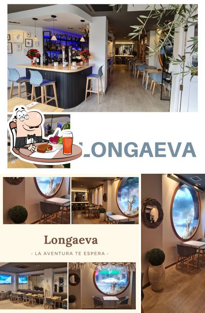 This is the picture depicting dining table and interior at Longaeva