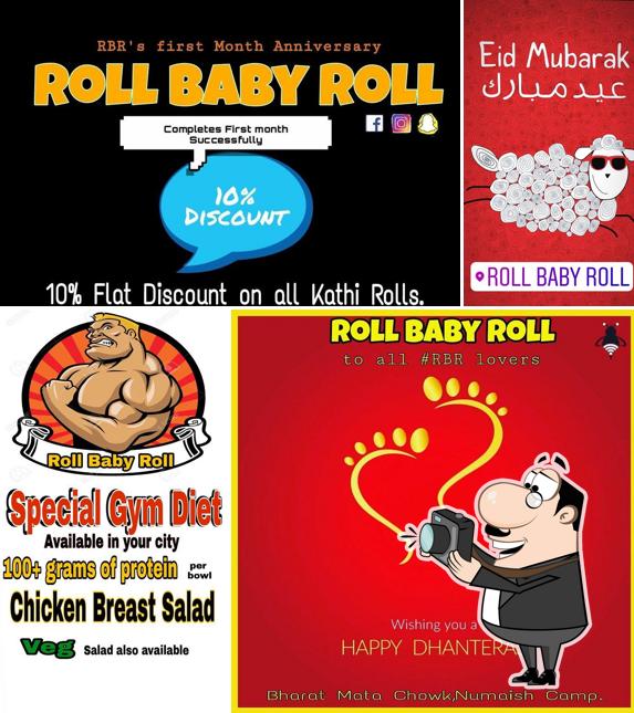 Here's a photo of Roll Baby Roll a kathi roll stop & much more