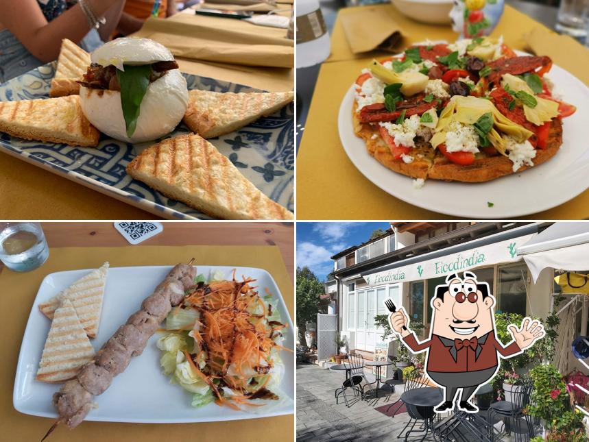 Cibo al Ficodindia Pane Cunzato e Sapori Eoliani