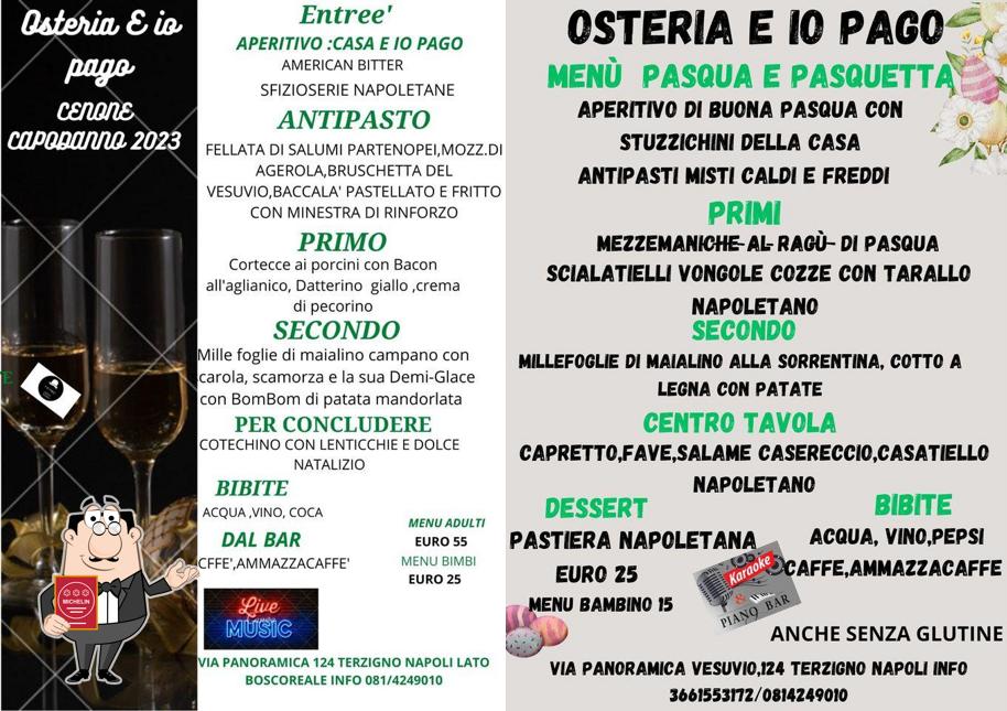 Ecco un'immagine di Pizzeria-Osteria E Io Pago