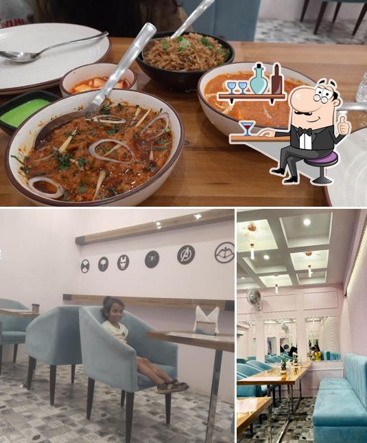 The image of Gkay's Restaurant’s interior and food